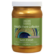 Modern Masters Satin Metallic Paint, listed Tequila Gold, Quart package reference