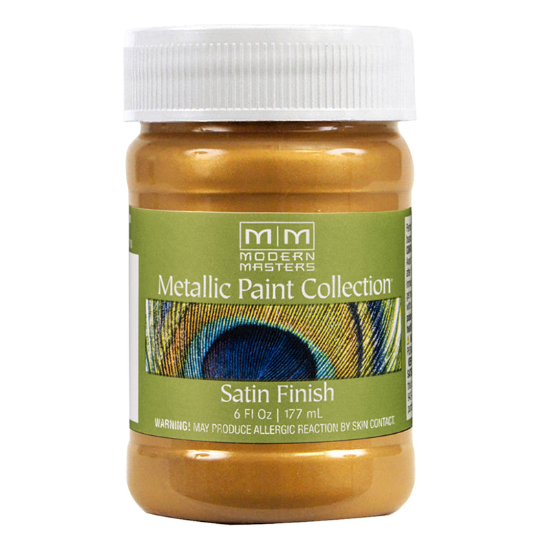 Modern Masters Metallic Paint Olympic Gold satin 6 oz jar
