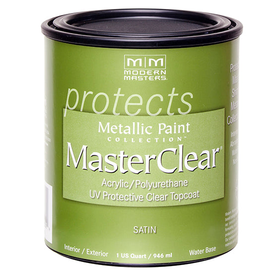 Modern Masters MasterClear Protective Clear Topcoat Satin Quart product image