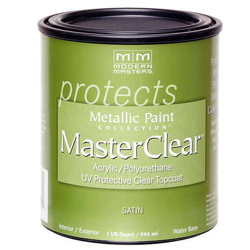 Modern Masters MasterClear Protective Clear Topcoat Satin Quart product image
