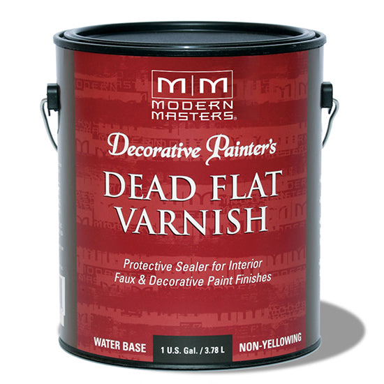 Modern Masters Decorative Painter's Acrylic Dead Flat Varnish Clear Gallon product image