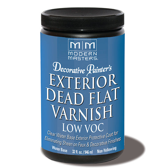 Modern Masters Decorative Painter's Acrylic Dead Flat Varnish Clear Quart product image