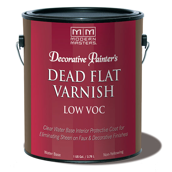 Modern Masters Decorative Painter's Acrylic Dead Flat Varnish Clear Gallon product image