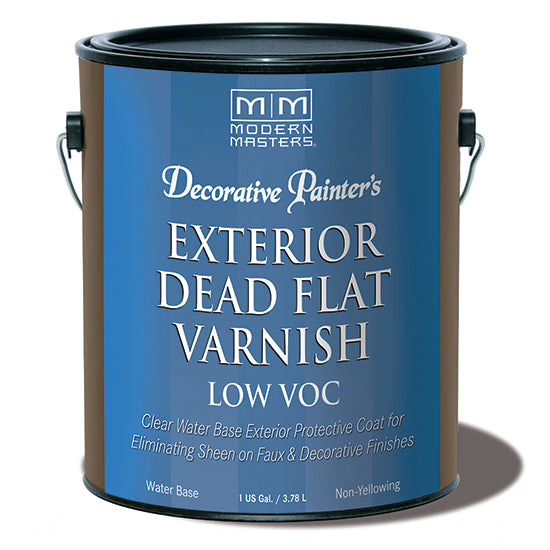 Modern Masters Decorative Painter's Acrylic Dead Flat Varnish Clear Gallon product image
