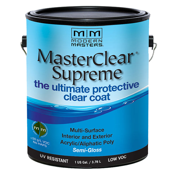 Modern Masters MasterClear Supreme Protective Clear Coat Semi-Gloss Gallon product image