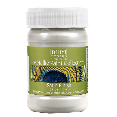 Modern Masters Pearl White Metallic Paint 6 oz Project Weekend DIY