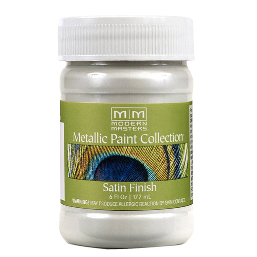 Modern Masters Pearl White Metallic Paint - 6 oz by Modern Masters | LCB Paint & Supply