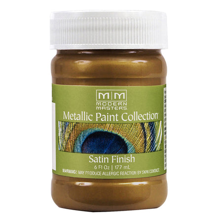 Modern Masters Metallic Paint Blackened Bronze satin 6 oz jar