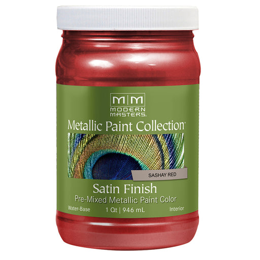 Modern Masters Sashay Red Metallic Paint - 30 oz by Modern Masters | LCB Paint & Supply