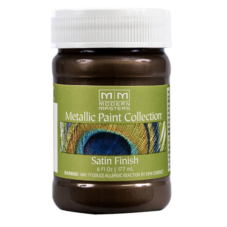 Modern Masters Metallic Paint Ground Coffee satin 6 oz jar