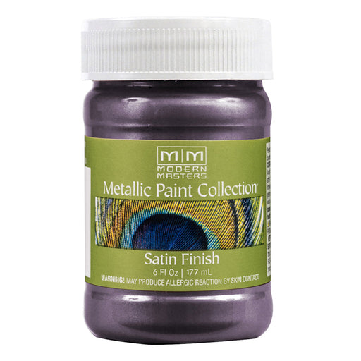 Modern Masters Metallic Paint Collection Satin Water-Based Decorative Metallic Paint Lilac 6 oz product image