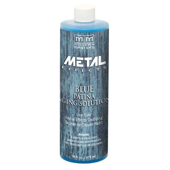 Modern Masters Metal Effects Aging Solution Blue Patina Pint product image