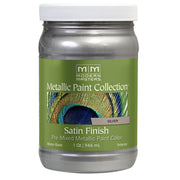 Modern Masters Satin Metallic Paint, listed Silver, Quart package reference