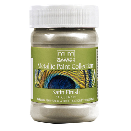 Modern Masters Metallic Paint Collection Satin Water-Based Decorative Metallic Paint Champagne 6 oz product image