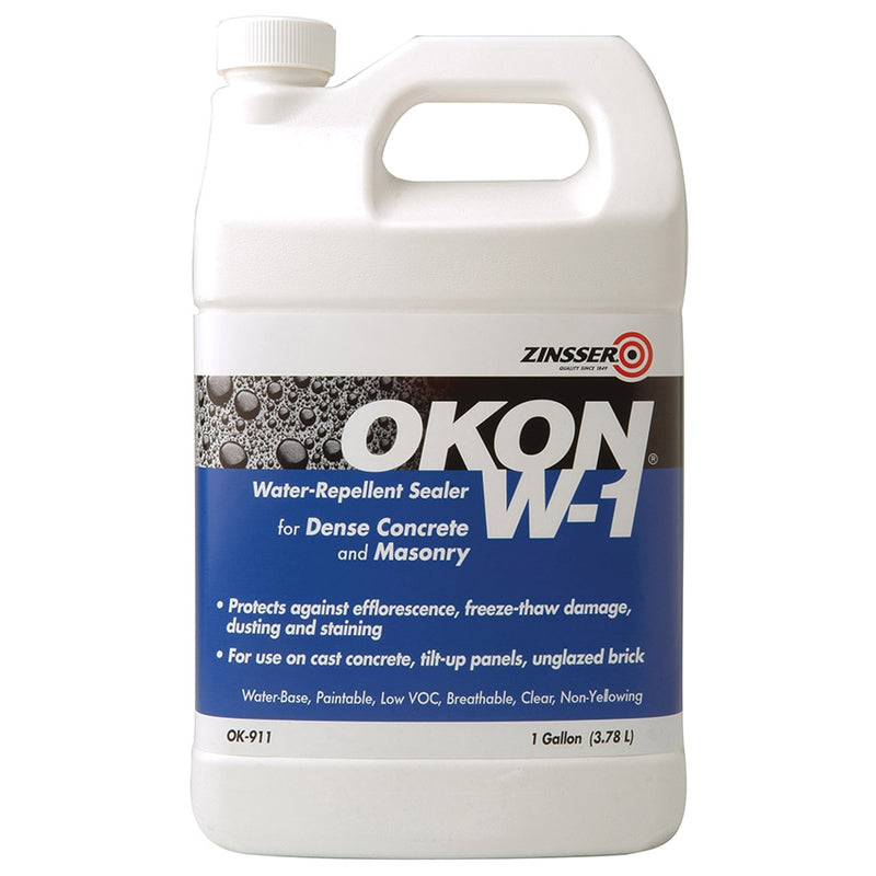 Zinsser Okon W-1 Water Repellent Concrete Sealer Gallon product image