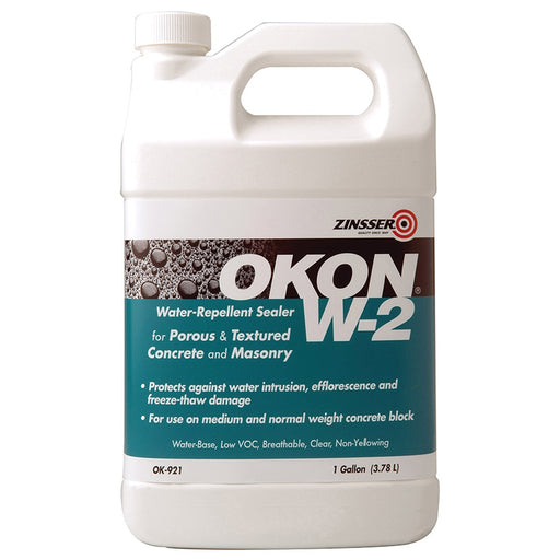 Okon W-2 Water Repellant Porous - Gallon by Zinsser | LCB Paint & Supply