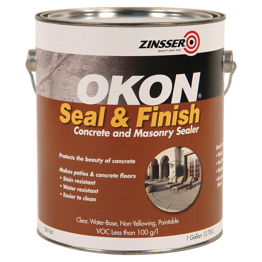Zinsser Okon Seal & Finish Concrete Sealer Gallon product image