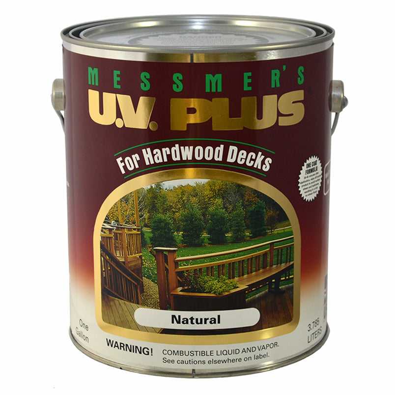 Messmer's UV Plus for Hardwood Decks Natural 250 VOC 1 gallon can