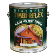 Messmer's Timberflex Log Home Finish, Oak Brown, Satin, Gallon