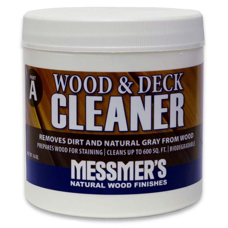 Messmer's Wood Deck Cleaner A and Project Weekend DIY