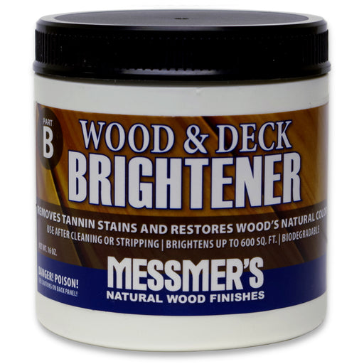 Messmer's Wood Deck Brightener B and Project Weekend DIY