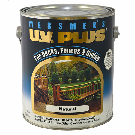 Messmer's UV Plus Deck Stain Natural 250 VOC 1 gallon can