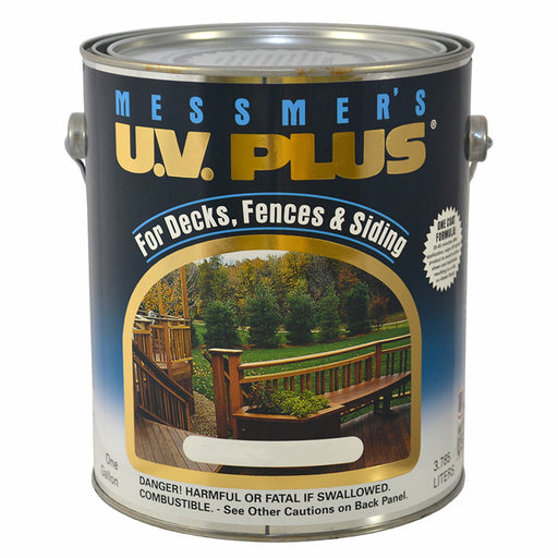 Messmer's U.V. Plus Stain Natural Sequoia Transparent (250 VOC) Gallon Project Weekend DIY