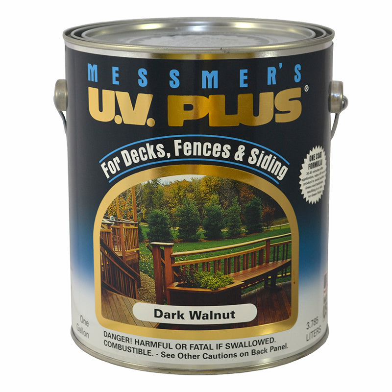 Messmer's UV Plus Stain Semi Dk Walnut Gallon Project Weekend DIY