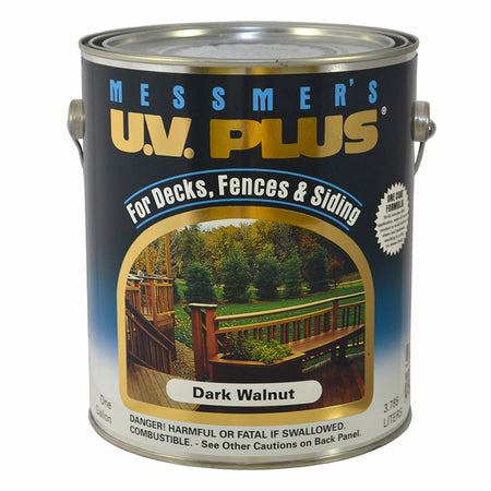 Messmer's UV Plus Stain Semi Dk Walnut Gallon Project Weekend DIY