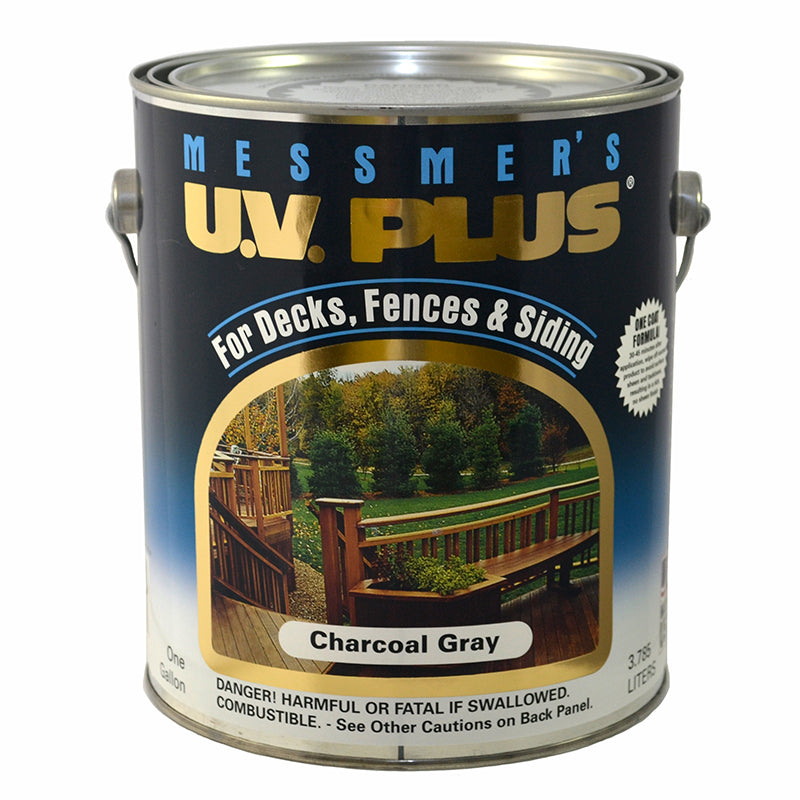 Messmers UV Plus Stain Semi Charcoal - Quart by Messmer's | LCB Paint & Supply