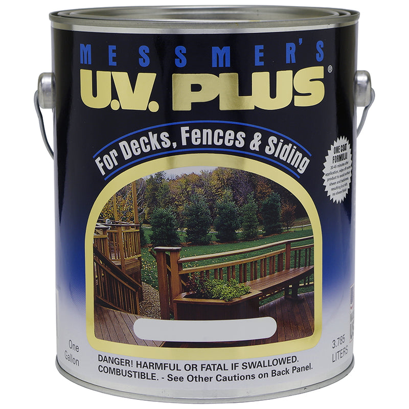 Messmer's UV Plus Stain 250 Semi Lake Brown Gallon Project Weekend DIY