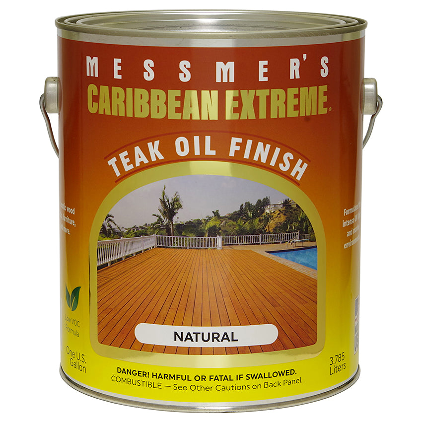 Messmer's Caribbean Extreme Teak Oil Finish, Natural, Gallon