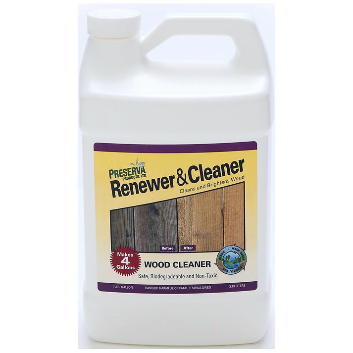 Preserva Products, Ltd. Wood Cleaner & Brightener Gallon Project Weekend DIY