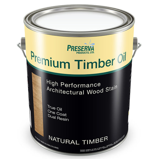 Preserva Premium Timber Oil, Natural Timber, Gallon