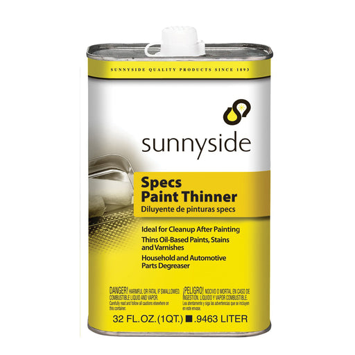 Sunnyside Specs Paint Thinner, Quart
