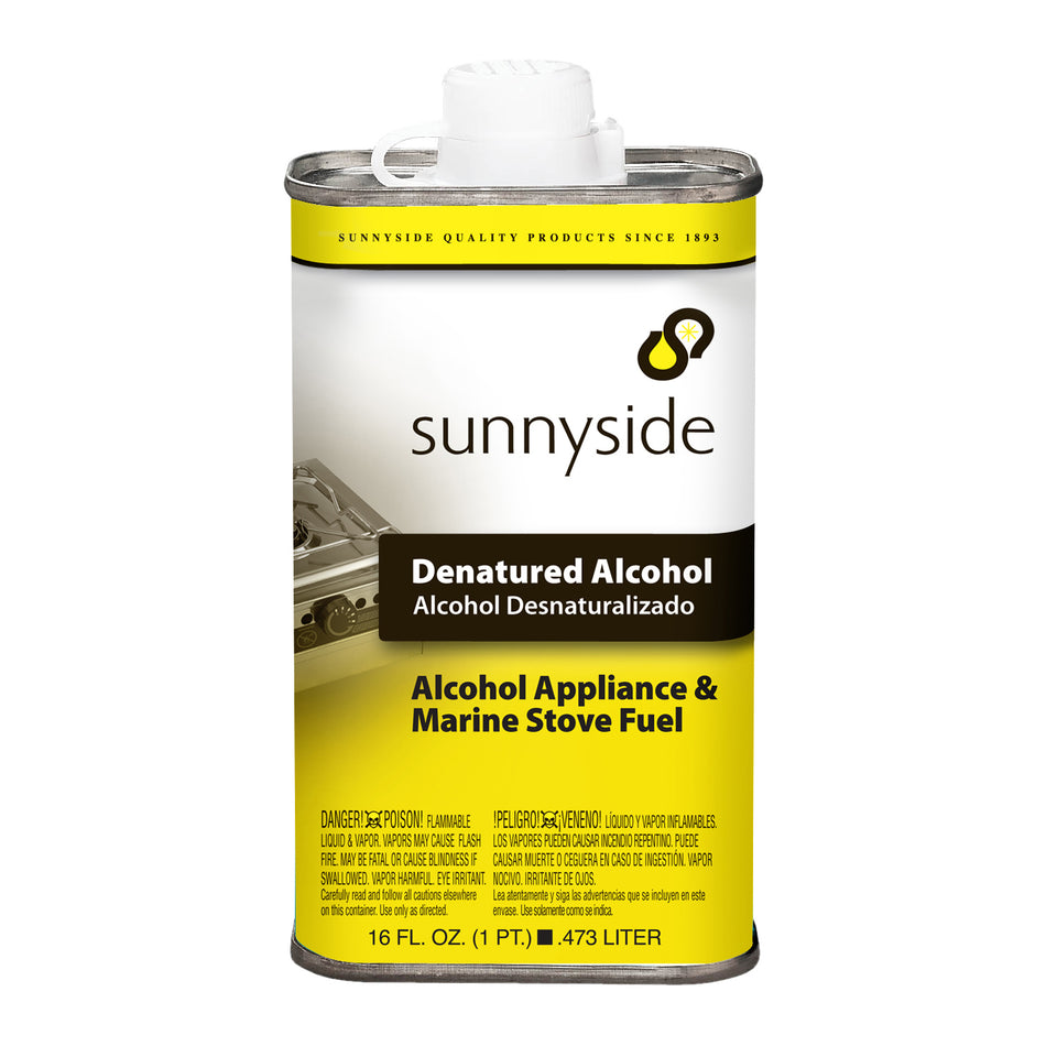 Sunnyside High Grade Denatured Alcohol, Pint