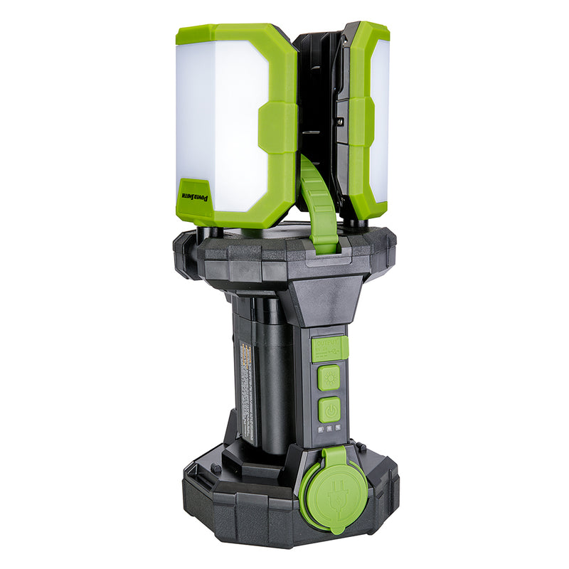 PowerSmith Voyager 5000 Lumen Jobsite Lantern with 3 Way Power Project Weekend DIY