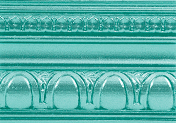 Modern Masters Satin Metallic Glacier Blue manufacturer sample; reference for Quart
