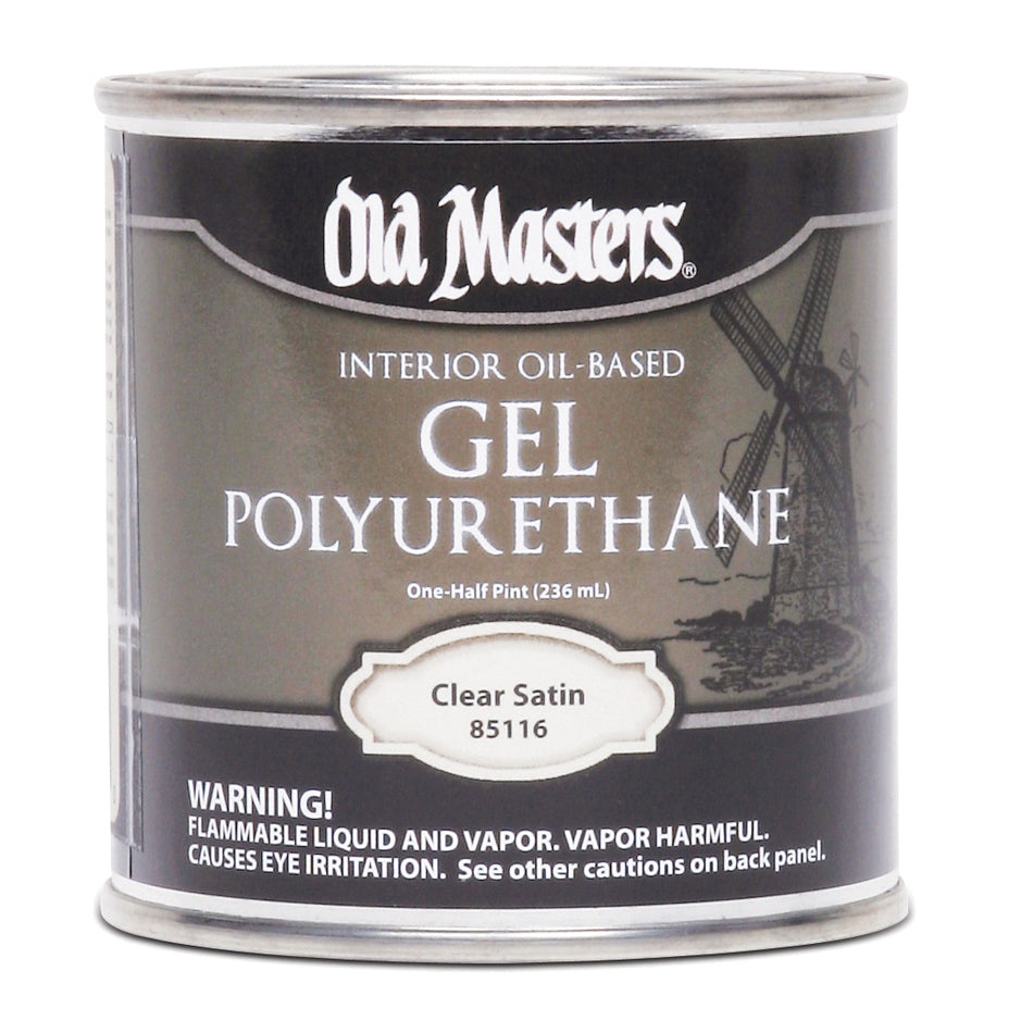 Old Masters Oil-Based Gel Polyurethane, Satin, Quart