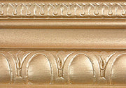 Modern Masters Satin Metallic Gold Rush manufacturer sample; reference for Quart