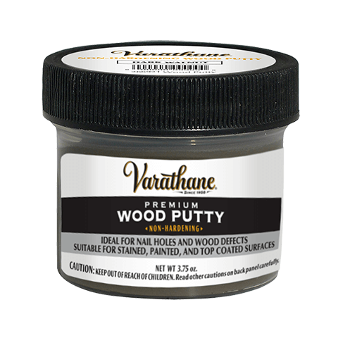 Varathane Premium Wood Putty Dark Walnut 3.75 oz jar