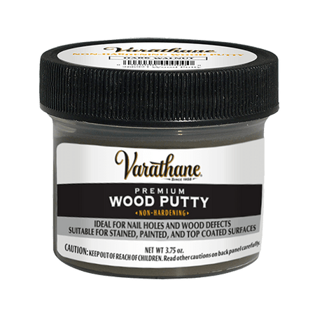 Varathane Premium Wood Putty Dark Walnut 3.75 oz jar