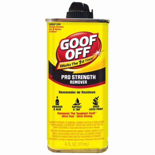 Klean-Strip Goof Off Professional Strength Remover Clean-Up Fg661 4.5 oz product image