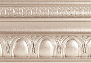 Modern Masters Satin Metallic Warm Silver manufacturer sample; reference for Quart