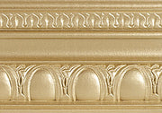 Modern Masters Satin Metallic Pale Gold manufacturer sample; reference for Quart