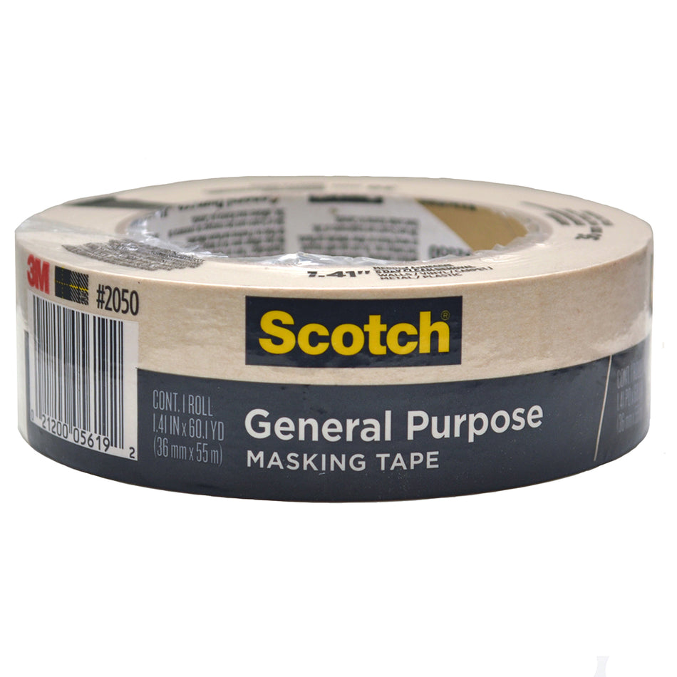 3M Scotch Greener Masking Tape for General Painting, 36 mm