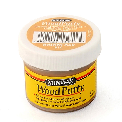 Minwax Wood Putty Golden Oak Oil Based Non Hardening 3.8 oz Project Weekend DIY