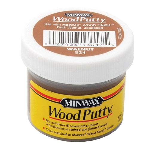 Minwax Wood Putty Walnut Oil Based Non Hardening 3.8 oz Project Weekend DIY