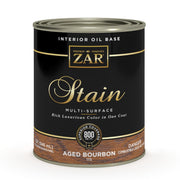 ZAR Interior Oil Base Stain, Aged Bourbon, Quart manufacturer can