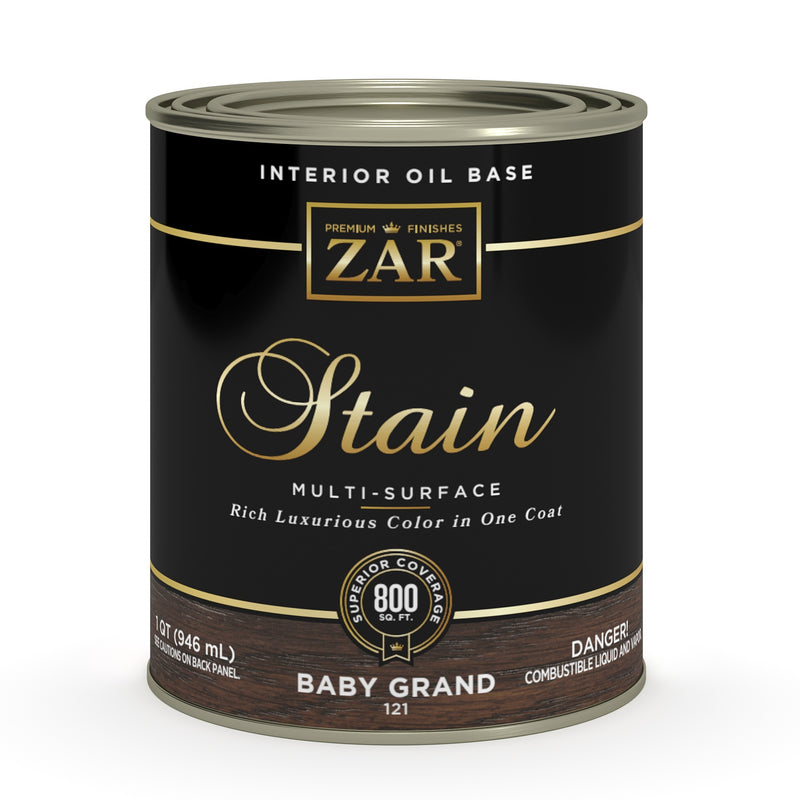 ZAR Interior Oil Base Stain, Baby Grand, Quart manufacturer can